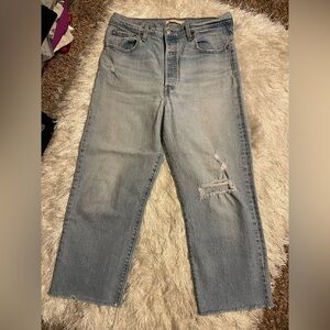 Levi’s ribcage straight